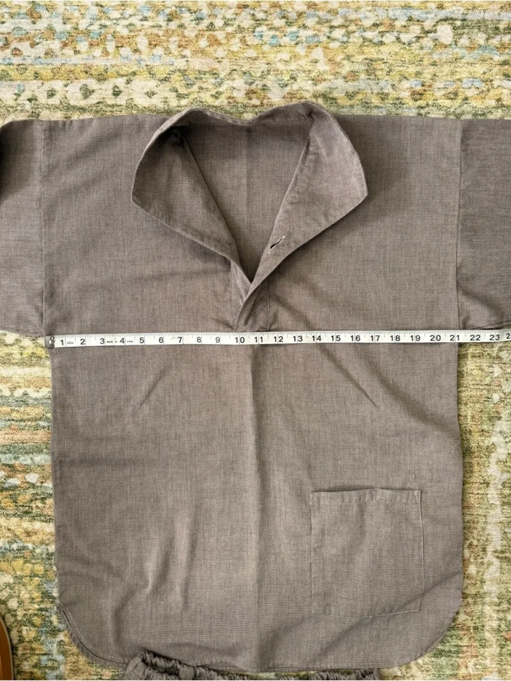Japanese Jinbei Set (cotton house clothes, pajamas) - Picture 4 of 6